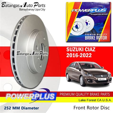 power plus rotor disc made in|FRONT ROTOR DISC SUZUKI SWIFT 2019.